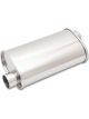 Vibrant Performance Muffler Streetpower 2-1/2 in Offset Inlet / Outlets