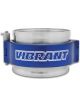Vibrant Performance VanJen Clamp Assembly 4 in OD Tubing Aluminum Blue