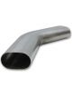 Vibrant Performance Exhaust Bend 45 Degree Mandrel 3 in Oval 6 x 6 in L
