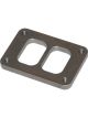 Vibrant Performance Turbo Inlet Flange 1/2 in Thick Stainless T6 Divided