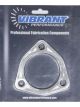 Vibrant Performance Collector Flange 3-Bolt 3/8 in Thick 2.5 in ID Stai…