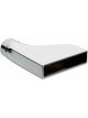 Vibrant Performance Exhaust Tip Weld-On 2-1/2 in Inlet 2 x 7-1/2 in Rect