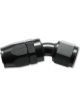 Vibrant Performance Swivel Hose End Fitting, 30; Size: -8AN Black