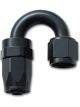 Vibrant Performance Swivel Hose End Fitting, 180; Size: -20AN Black