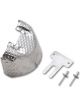 Vibrant Performance Engine Mount Heat Shield, 1,100 F, Silver, Bracket