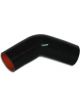 Vibrant Performance Tubing Elbow 45 Degree 2-3/4 in ID Silicone Black