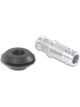 Vibrant Performance Fitting Vacuum Line Straight 10 mm to 3/8 in Hose Ba…