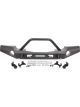 Warn Bumper Elite Series Full-Width Front Steel Black Powder Coat Jeep