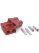 Warn Battery Cable Connector Quick Connect Plug 175 amp 2 Pin 2-4 Gauge