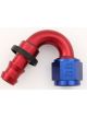 XRP-Xtreme Racing Prod. Fitting Hose End Push-On 150 Degree 8 AN Hose