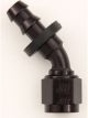XRP-Xtreme Racing Prod. Fitting Hose End Push-On 45 Degree 6 AN Hose