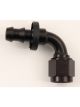 XRP-Xtreme Racing Prod. Fitting Hose End Push-On 90 Degree 4 AN Hose
