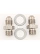 XRP-Xtreme Racing Prod. Fitting Adapter Straight 4 AN Male to 7/16-20