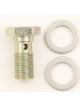 XRP-Xtreme Racing Prod. Banjo Bolt Single Banjo 3/8-24 in Thread Steel