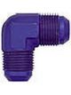 XRP-Xtreme Racing Prod. Fitting Adapter 90 Degree 3 AN Male to 3 AN Ma