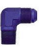 XRP-Xtreme Racing Prod. Fitting Adapter 90 Degree 8 AN Male to 1/4 in