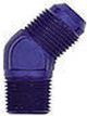 XRP-Xtreme Racing Prod. Fitting Adapter 45 Degree 8 AN Male to 3/8 in