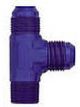 XRP-Xtreme Racing Prod. Fitting Adapter Tee 1/4 in NPT Male x 6 AN Mal