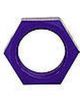 XRP-Xtreme Racing Prod. Bulkhead Fitting Nut 10 AN Alloy  Blue Anodize