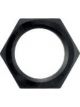 XRP-Xtreme Racing Prod. Bulkhead Fitting Nut 12 AN Aluminum Black An