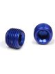 XRP-Xtreme Racing Prod. Fitting Plug 1/4 in NPT Allen Head Aluminum Bl