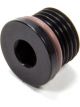 XRP-Xtreme Racing Prod. Fitting Plug 6 AN Male O-Ring Allen Head Black