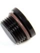 XRP-Xtreme Racing Prod. Fitting Plug 12 AN Male O-Ring Allen Head Blac