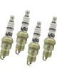 Accel Spark Plug Shorty 14 mm Thread 0.460 in Reach Tapered Seat Resi
