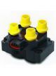 Accel Ignition Coil Pack Super Coil 0.500 ohm Female Socket 42000V 4-T