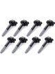 Accel Ignition Coil Pack Super Coil Coil-On-Plug 38000V Black Ford