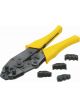 Accel Wire Crimping Tool Heavy Duty Steel Frame Insulated Handles Ratc