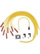 Accel Spark Plug Wire Set Super Stock Spiral Core 8 mm Yellow Straight P