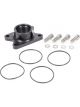 Aeromotive Fuel Pump Inlet and Outlet 12 AN Outlet Aluminum Black Anodi