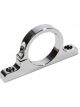 Aeromotive Fuel Filter Bracket 2 in Diameter Billet Aluminum Nickel Pla