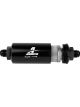 Aeromotive Fuel Filter In-Line 100 Micron Stainless Element 8 AN Male I