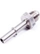 Aeromotive Fitting Fuel Line Adapter Straight 6 AN Male to 5/16 in SAE