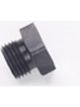 Aeromotive Fitting Plug 6 AN O-Ring Hex Head Aluminum Black Anodize
