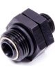 Aeromotive Fitting Adapter Straight 8 AN Male O-Ring Swivel to 6 AN Mal