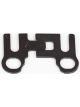 Air Flow Research Pushrod Guide Plate 5/16 in Pushrod Flat Steel Black O