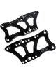 Billet Specialties Motor Mount Adjustable Bolt-On Aluminum Black Anodiz