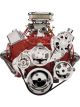 Billet Specialties Pulley Kit Tru Trac 6 Rib Serpentine Billet Aluminum