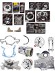 Billet Specialties Pulley Kit Premium Tru Trac 6 Rib Serpentine Bille