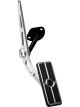 Billet Specialties Pedal Assembly Rectangle Gas Billet Aluminum Black