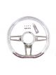 Billet Specialties Steering Wheel Formula 14 in Diameter D-Shaped 3-Spo