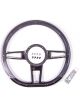 Billet Specialties Steering Wheel Formula 14 in Diameter D-Shaped 3-S
