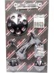 Billet Specialties Pulley Kit Driver Side Head Mount Aluminum Black