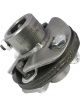 Borgeson Steering Rag Joint 3/4 in 36 Spline to 18 mm Double D Steel Na (55034)
