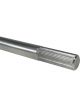 Borgeson Steering Shaft 6 in Long 3/4 in 36 Spline Aluminum Natural Un