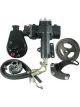 Borgeson Steering Box Power Delphi 600 12.7 to 1 Ratio Brackets / Join