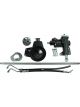 Borgeson Steering Box Power 14 to 1 Ratio Brackets / Joints / Lines /